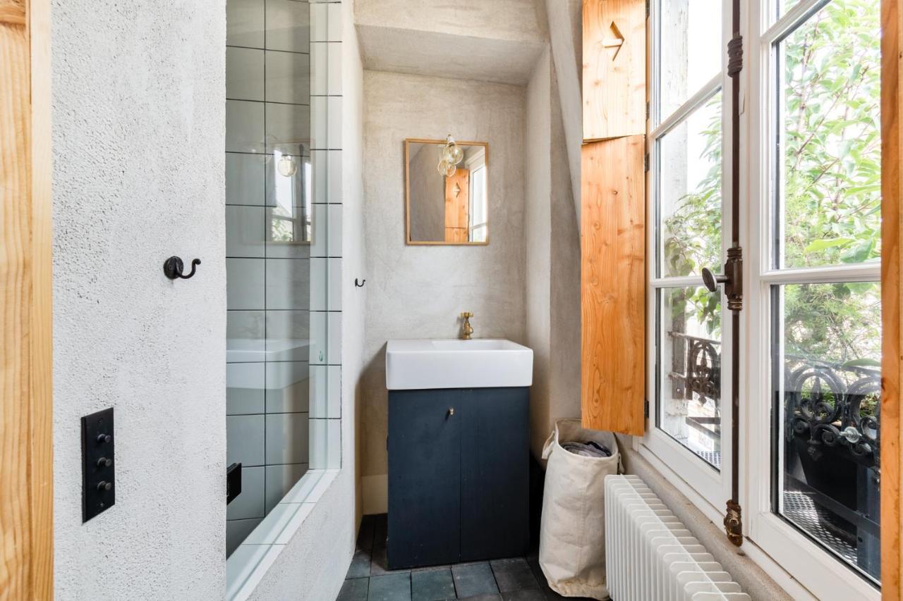 Famous Parisian Designer'S Pied-A-Terre In Le Marais Apartamento Exterior foto